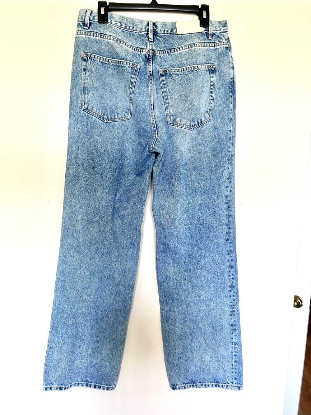 Marcella Francis Vintage Wash High Waisted Relaxed Straight leg jeans  31 Waist - Picture 2 of 6